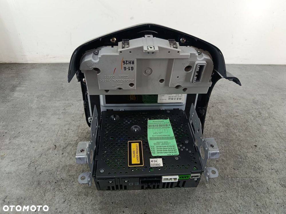 RADIO FABRYCZNE HONDA JAZZ II 39100-SAA-G310-M1 39100-SAA-G412N5  VISTEON - 7