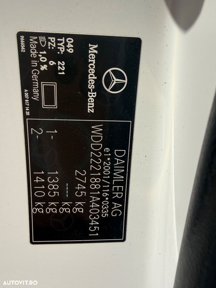 Mercedes-Benz S 600 L 7G-TRONIC Edition 1 - 31