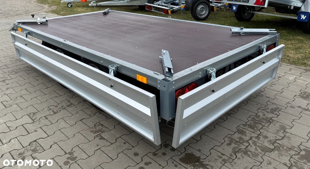 Wiola Przyczepa samochodowa WIOLA HOCHLADER 2 OSIE 256x156 cm , DMC: 750 kg - 9