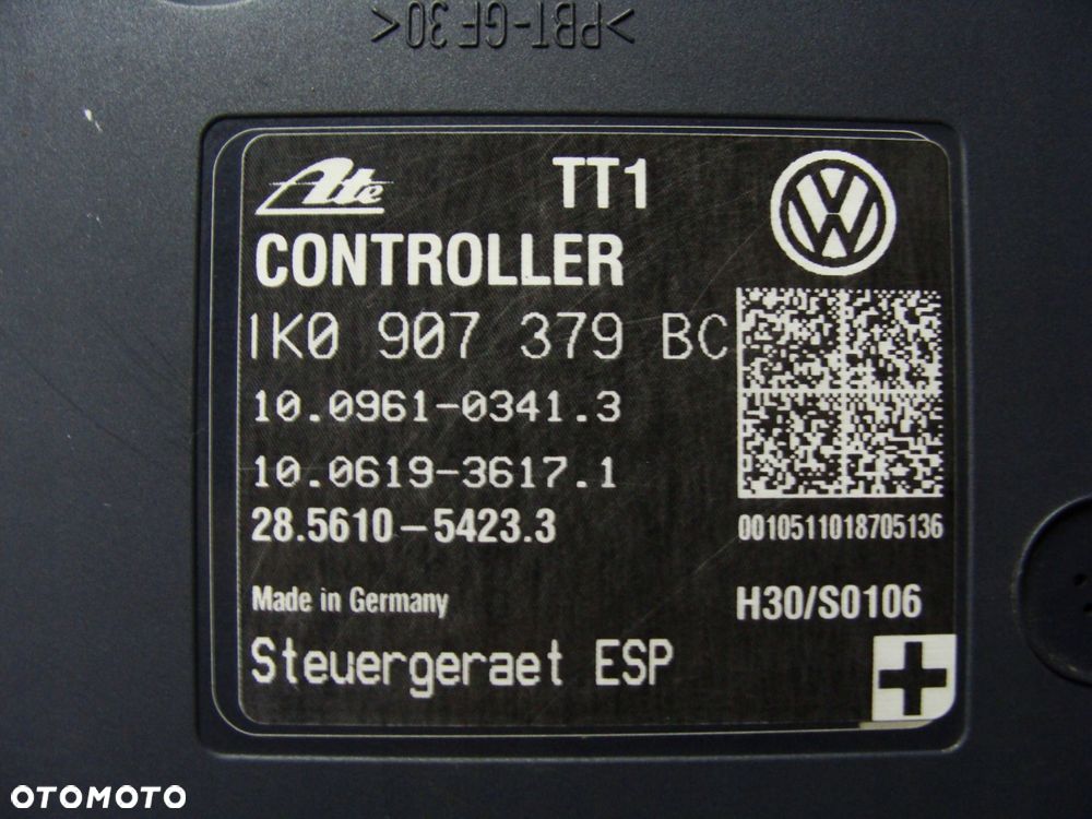 abs esp golf vi a3 leon 1k0907379bc 1k0614517ch !! - 3