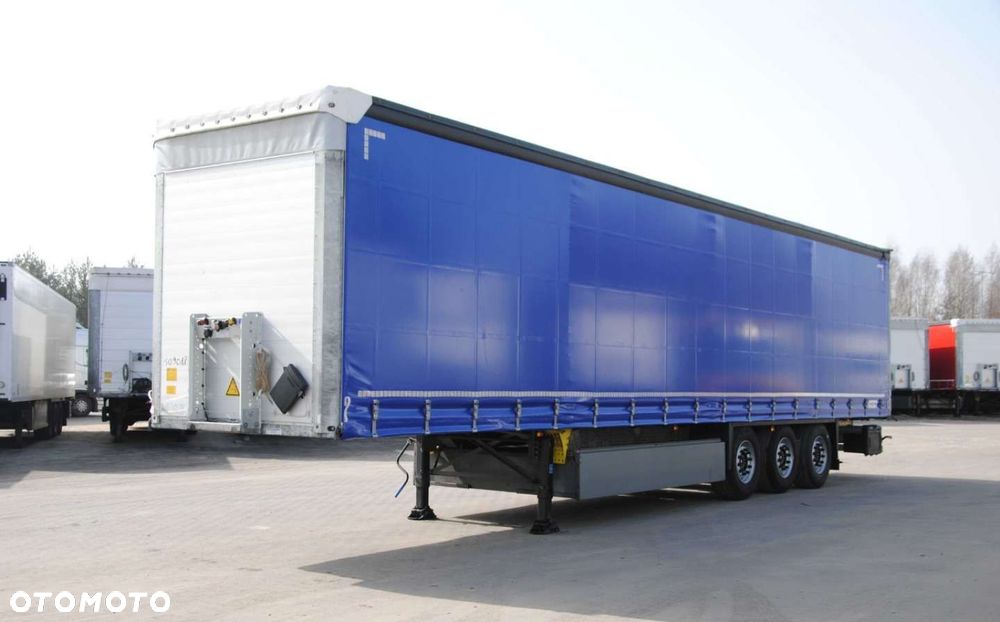 Schmitz Cargobull SCS kurtyna, podnoszona oś - 7