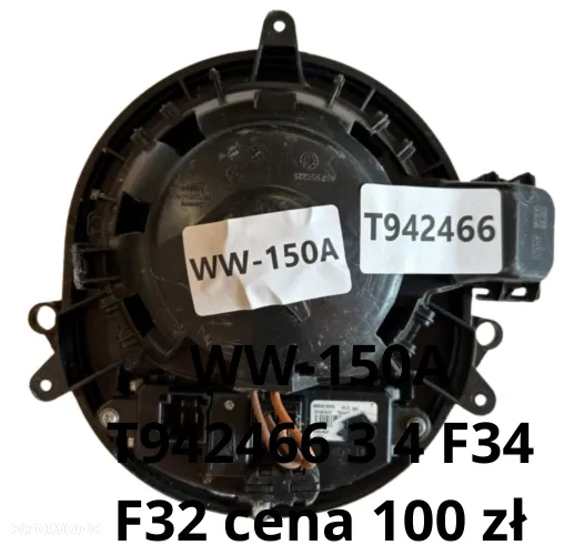 Wentylator nawiewu dmuchawy BMW G30 G32 G11 G14 G16 0130309508 / BMW  3 4 F34 F32 F3064119350395 - 7