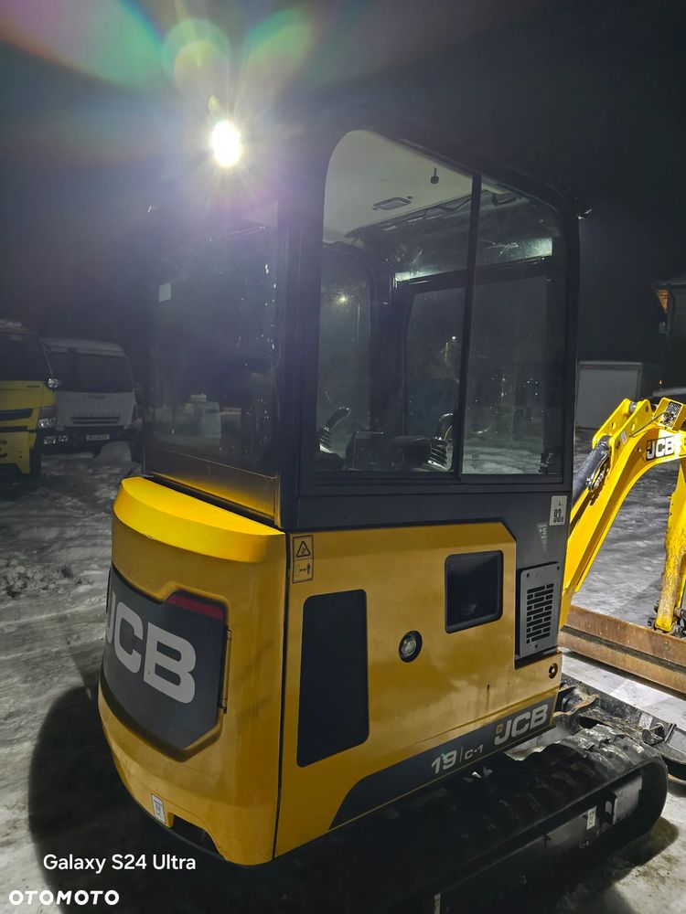 JCB 19c-1 NOWOŚĆ 2025 rok + MŁOT JCB + 2 ŁYŻKI - 19