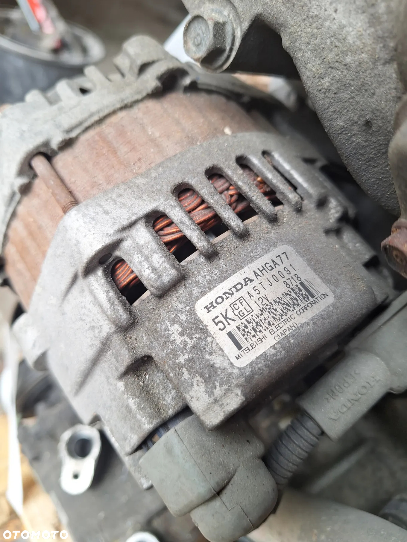 alternator A5TJ0091 AHGA77 JAZZ III 1.3 16V - 2