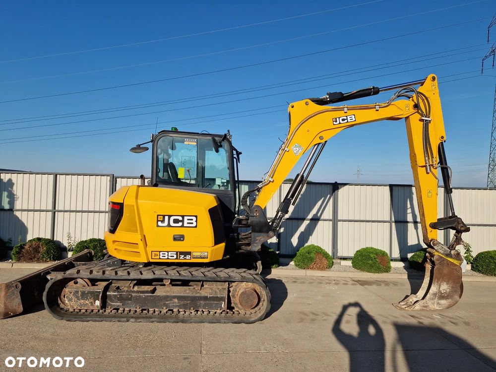 JCB 85Z-2 * next gen * 2021r. *  1 443 mth * Klimatyzacja * 4 łyżki * - 25