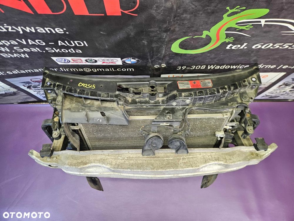 Pas Przedni Wzmocnienie Czołowe Belka Zderzaka Chłodnice Wentylatory 2.7 3.0 TDI AUDI A6 C6 - 3