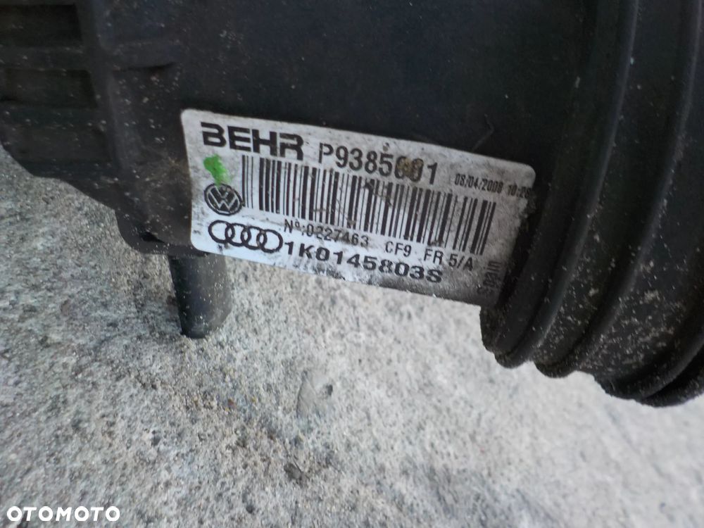 SKODA OCTAVIA II 1.8 TSI KOMPLET CHŁODNIC WENTYLATORY - 4