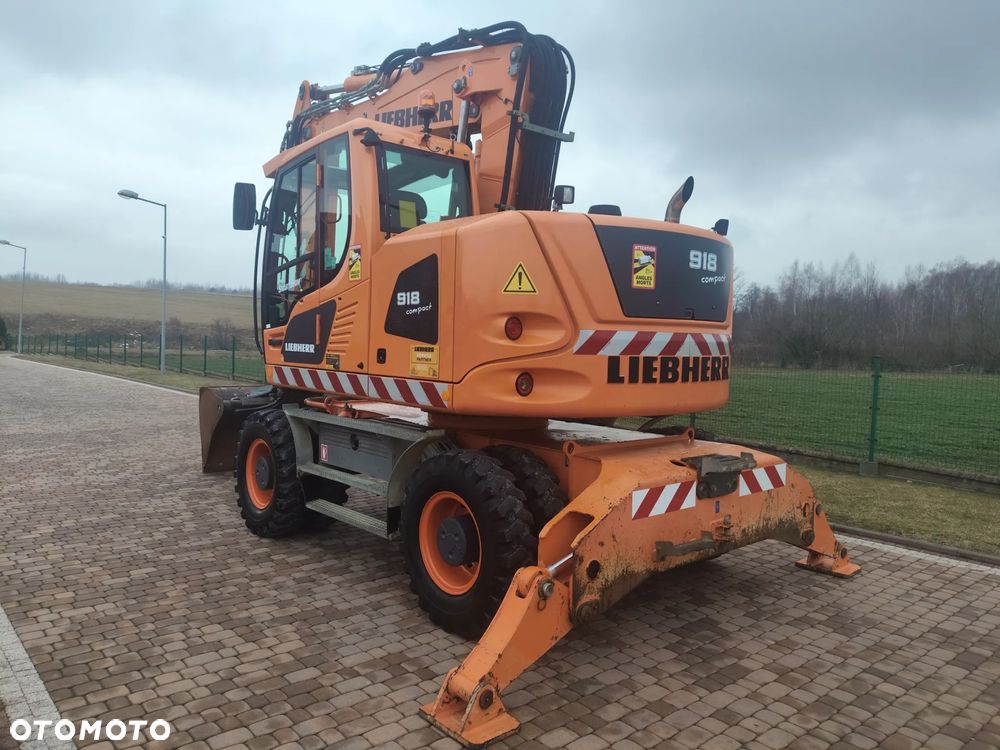 Liebherr Liebherr A 918 COMPACT / BEZ DPF I ADBLUE / SPROWADZONA / KOPARKA KOŁOWA / 10 000 MTG / KOMPLET ŁYŻEK / - 3