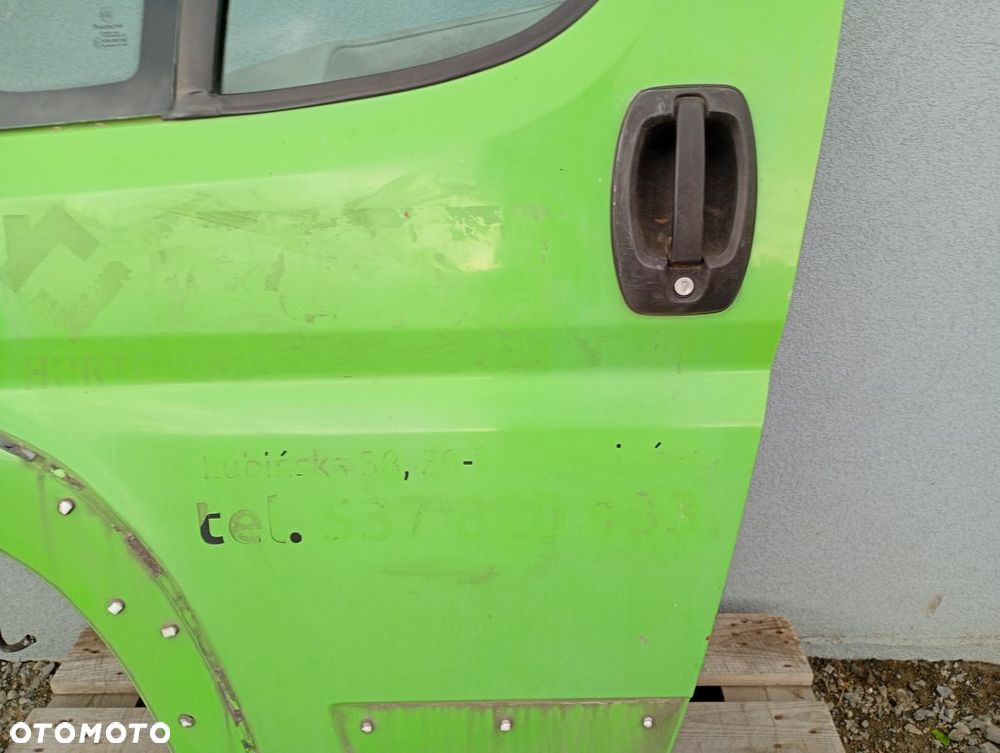 Drzwi Przednie Lewe Przód Szyba Kompletne Fiat Ducato Jumper Boxer III 2006-2024 - 4