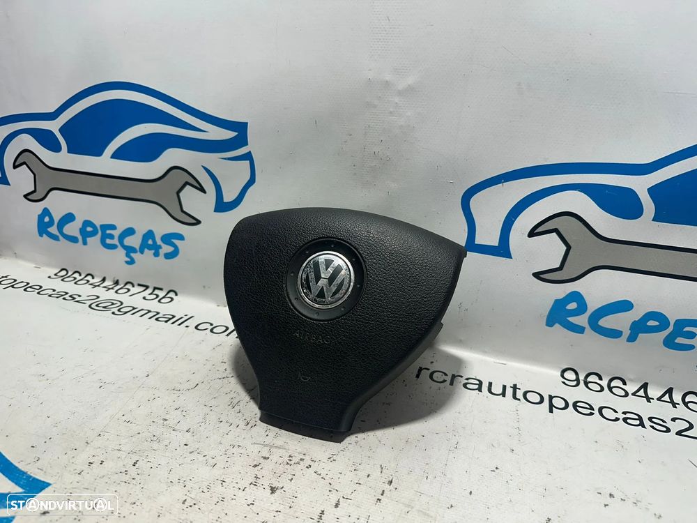.Airbag Volante VW Volkswagen 1K0880201BK 2003 - 2015 - 5