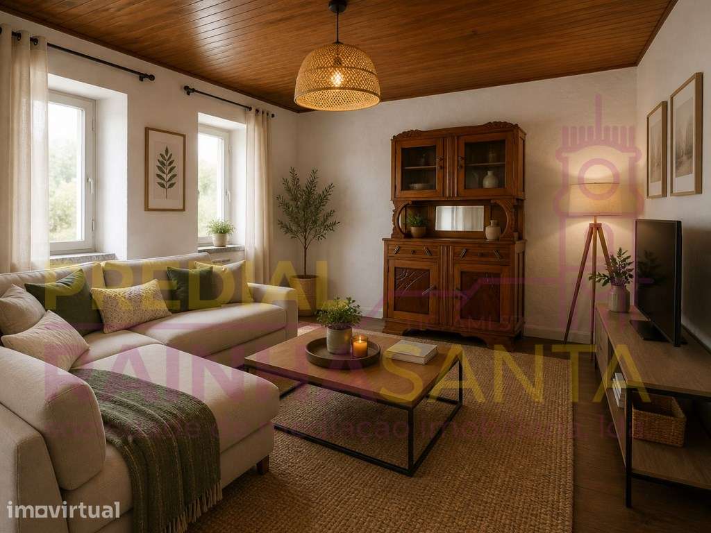 Moradia com pátio, telheiro e 1500 m2 de terreno -15km de Coimbra - Grande imagem: 2/16