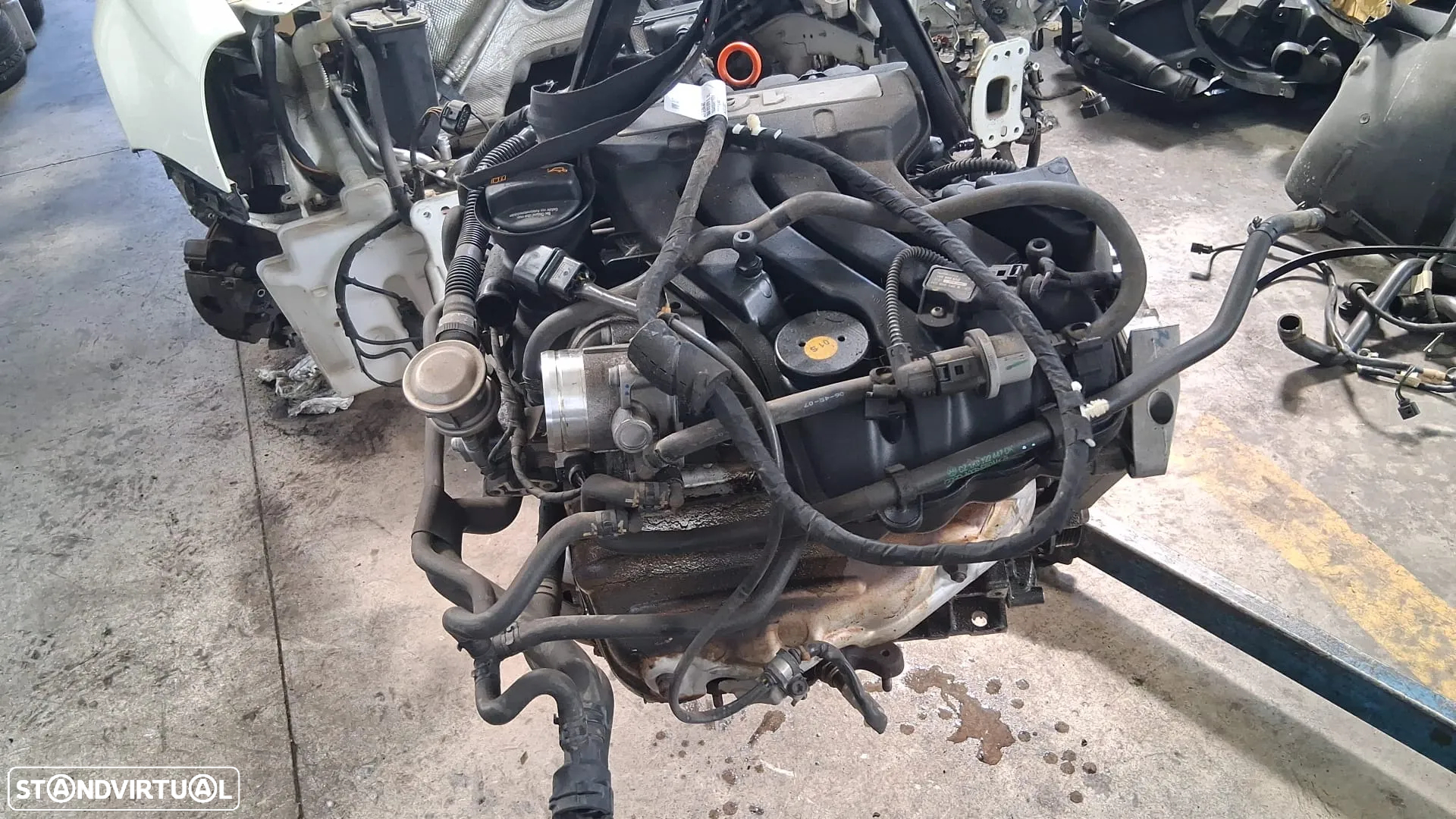 Motor VW Seat Audi Skoda 1.6 102cv refª BSE - 3