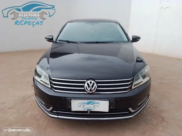 Frente Completa VW Passat B7 - Diesel | Original - Parachoques | Guarda Lamas | Óticas | Capot | Farol | Reforço | Fibra | Radiador | Termoventilador | Volkswagen