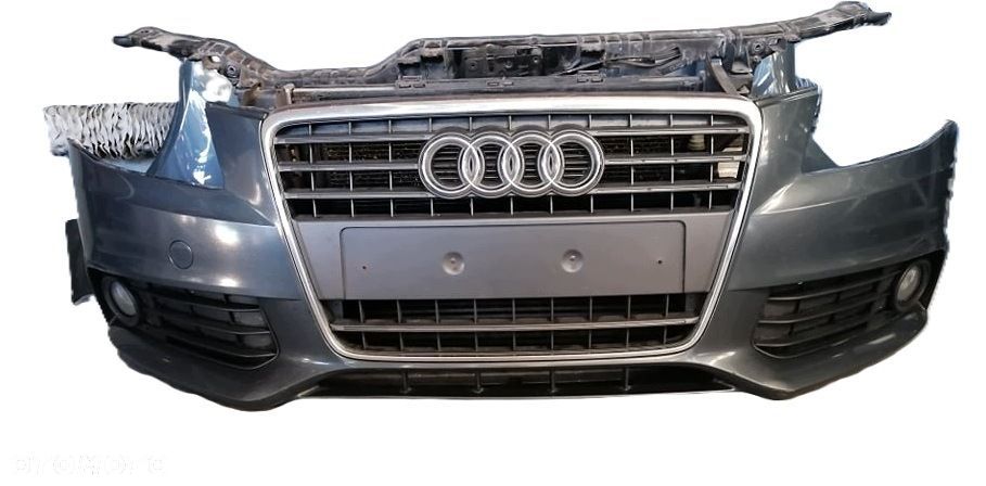 audi a4 b8 07-11r maska zderzak błotnik lampa pas lz7h europa - 3