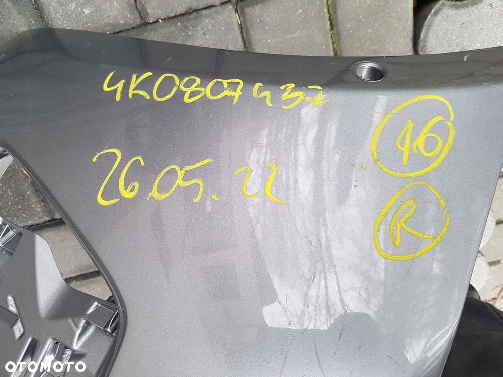 audi a6 c8 18-24 zderzak przód grill 4k0807437 6 pdc - 9