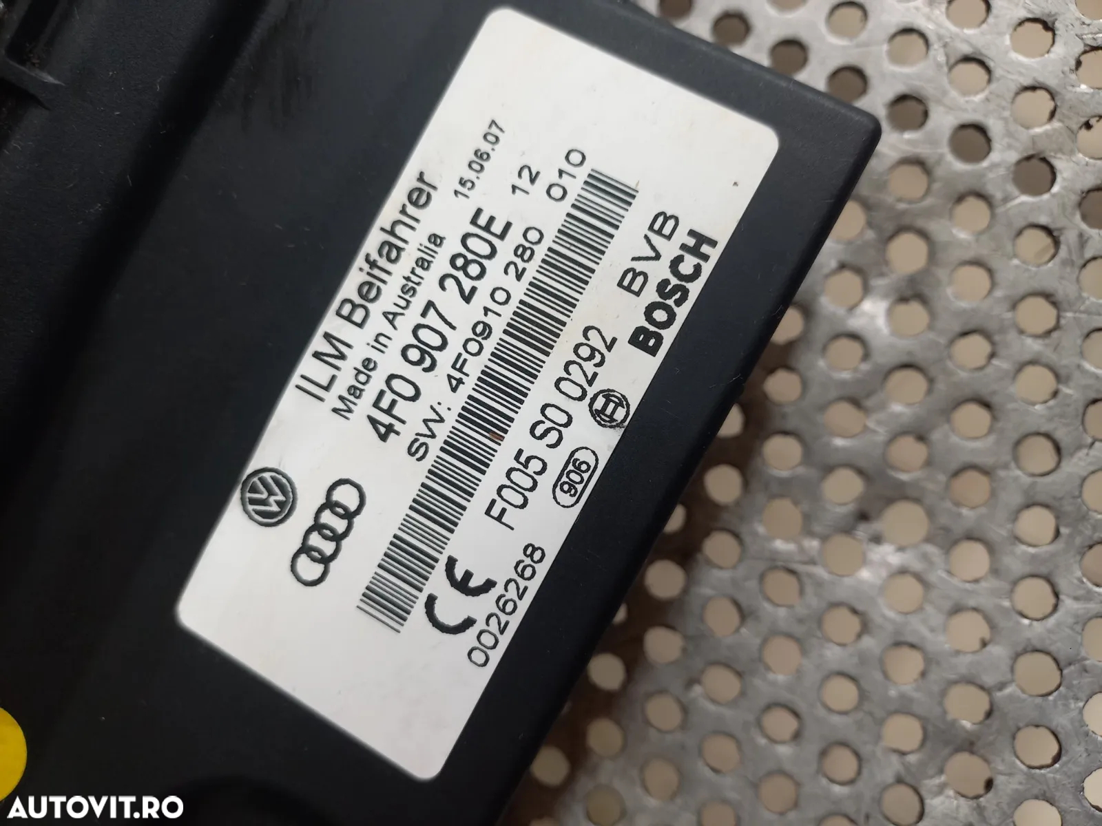 Modul Calculator Lumini Audi Q7 4L A6 C6 Cod 4FE - Dezmembrari Arad - 5