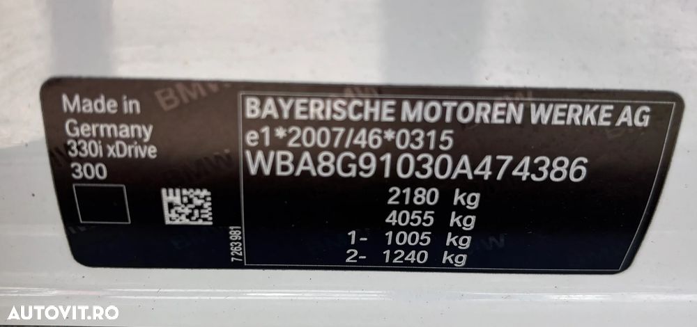 BMW Seria 3 330i xDrive Aut. Sport Line - 2
