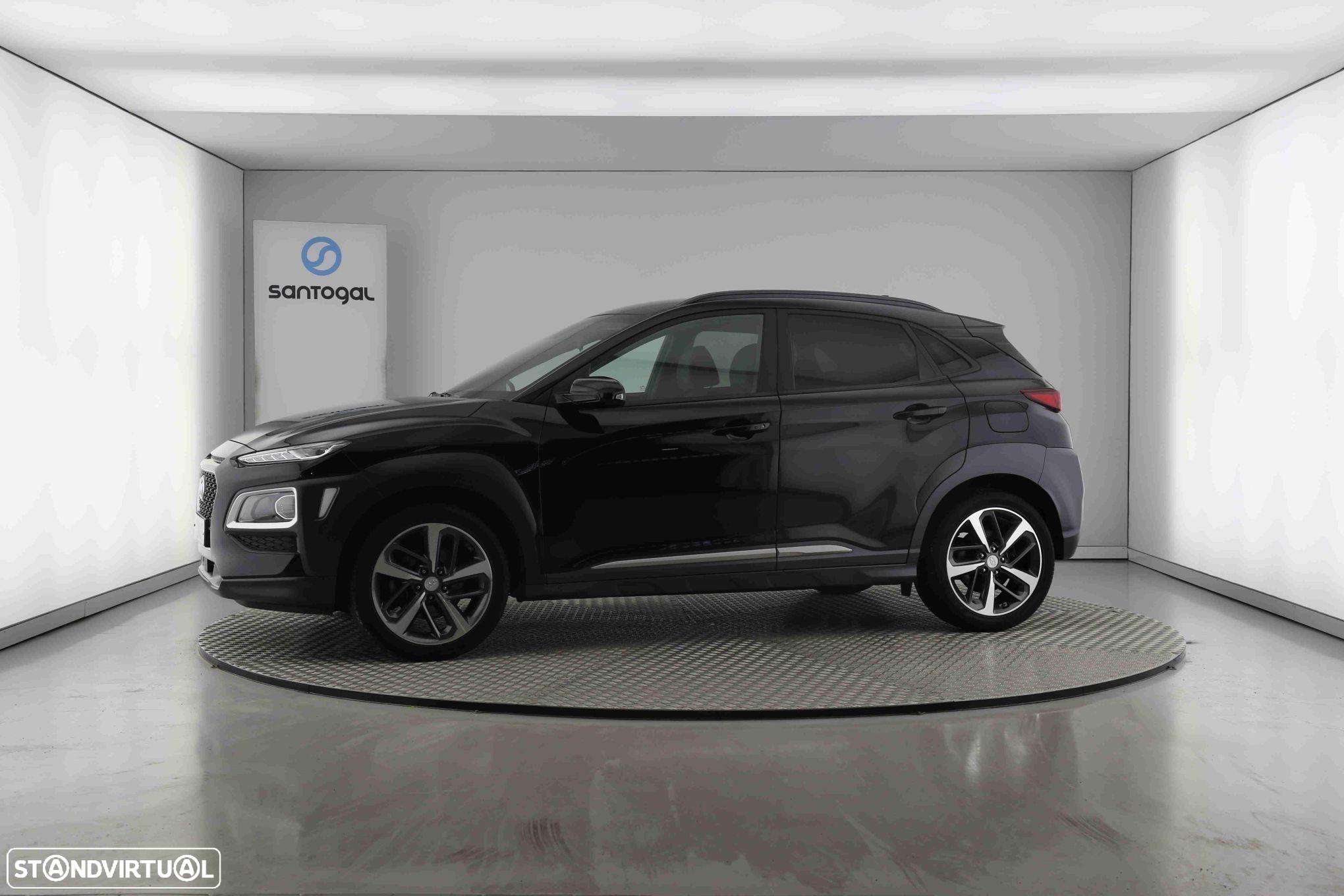 Hyundai Kauai 1.0 T-GDi Pele/Tecido Vermelho - 3