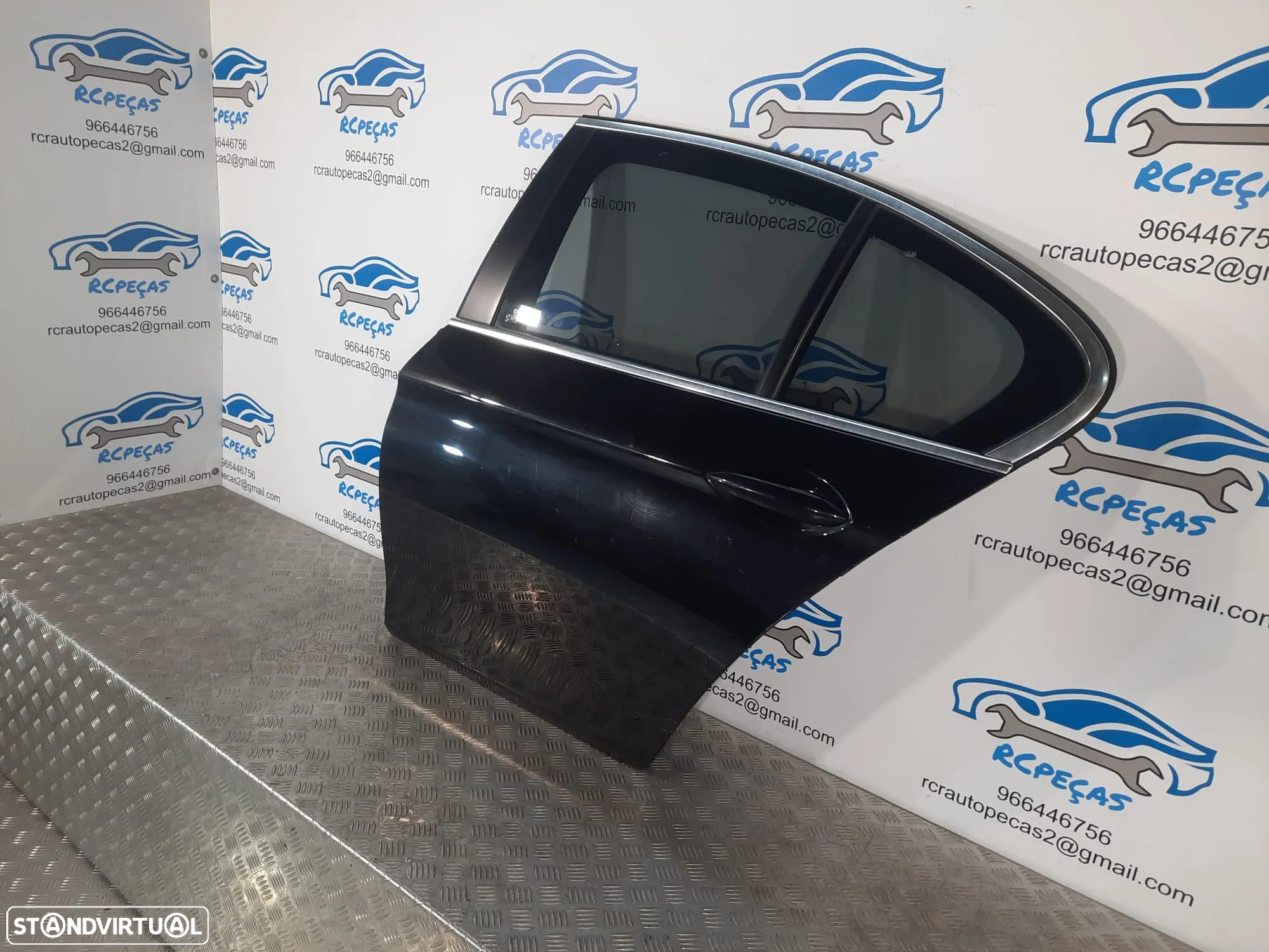PORTA PORTAS TRASEIRA TRÁS ESQUERDA BMW SERIE 5 F10 SEDAN CARRO FECHO ELEVADOR MOTOR PUXADOR VIDRO ESCURECIDO - 4