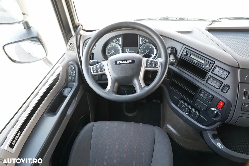 DAF XF 480 / SOLO  7,7 m/ CORTINĂ / 6X2 / PUNTE RIDICATĂ / - 30