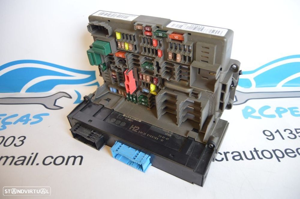 TAMPA CAIXA FUSIVEIS TAMPA PAINEL 9119445 911944502 BMW SERIE 1 E87 E81 E82 SERIE 3 E90 E91 - 3