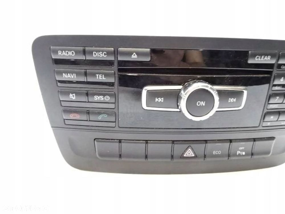 radio cd mercedes w246 b-klasa - 2