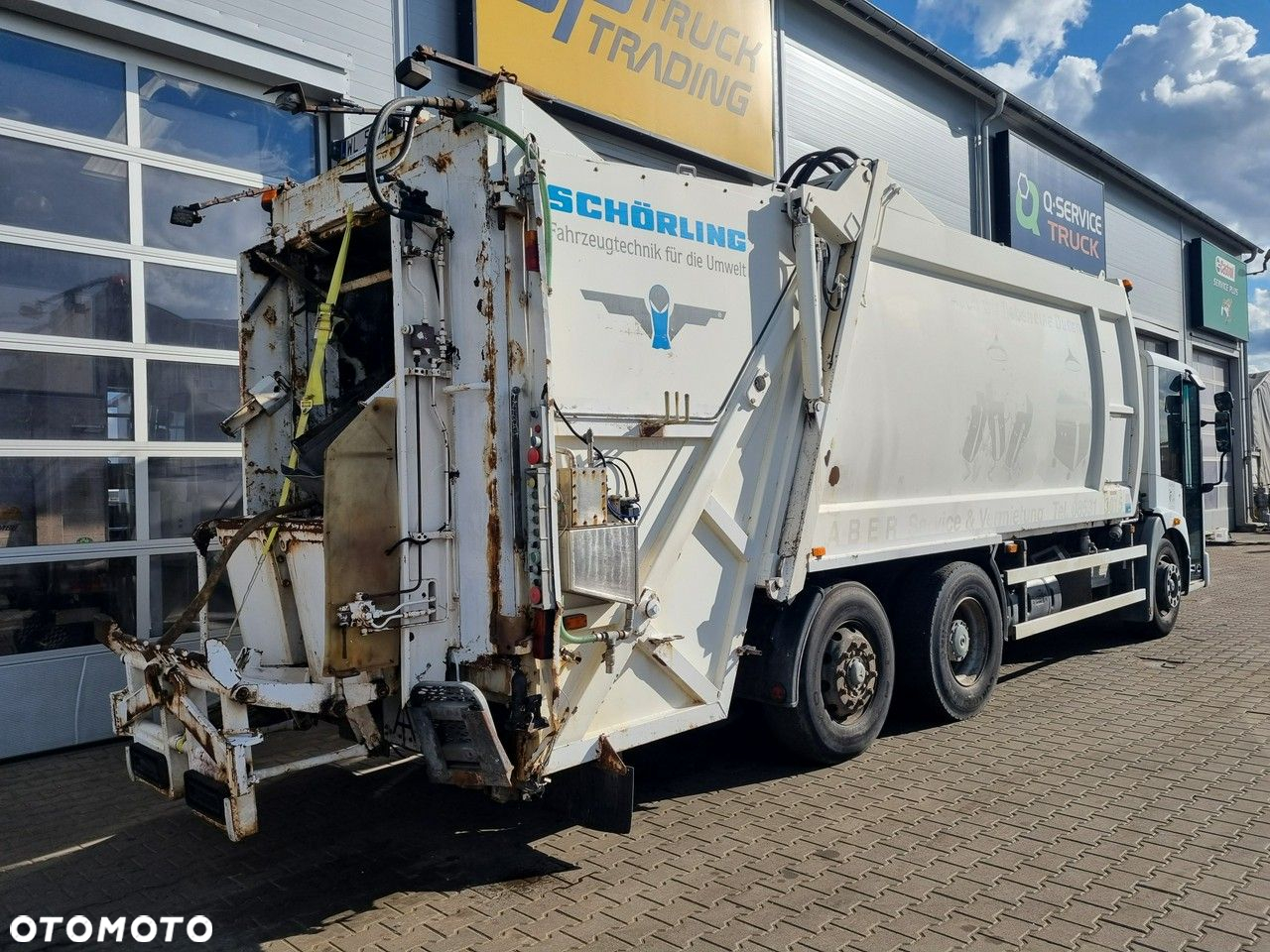 Mercedes-Benz Econic, zabudowa śmieciarki Schörling - 7