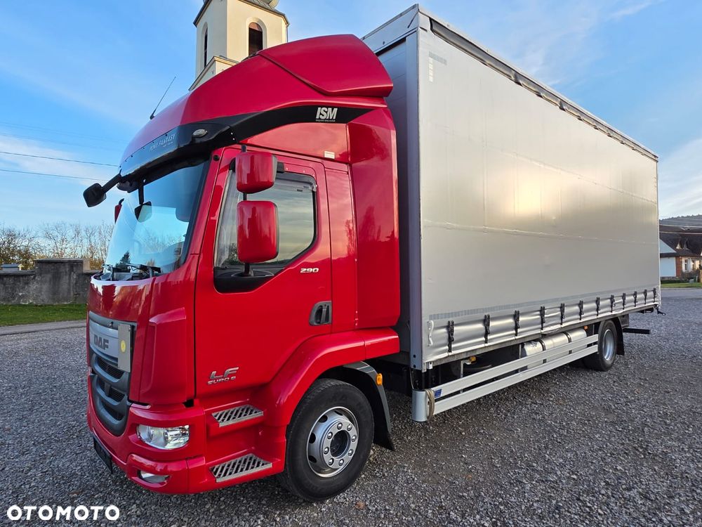 DAF LF 290 / WINDA / 16TON DMC / 3M WYSOKOŚĆ / JUMBO /  FIRANKA / SYPIALKA / AUTOMAT / JEDEN WŁAŚCICIE  / EURO 6 / 2017/ SPROWADZONY / 19 PALET / DUŻA ŁADOWNOŚĆ / - 2