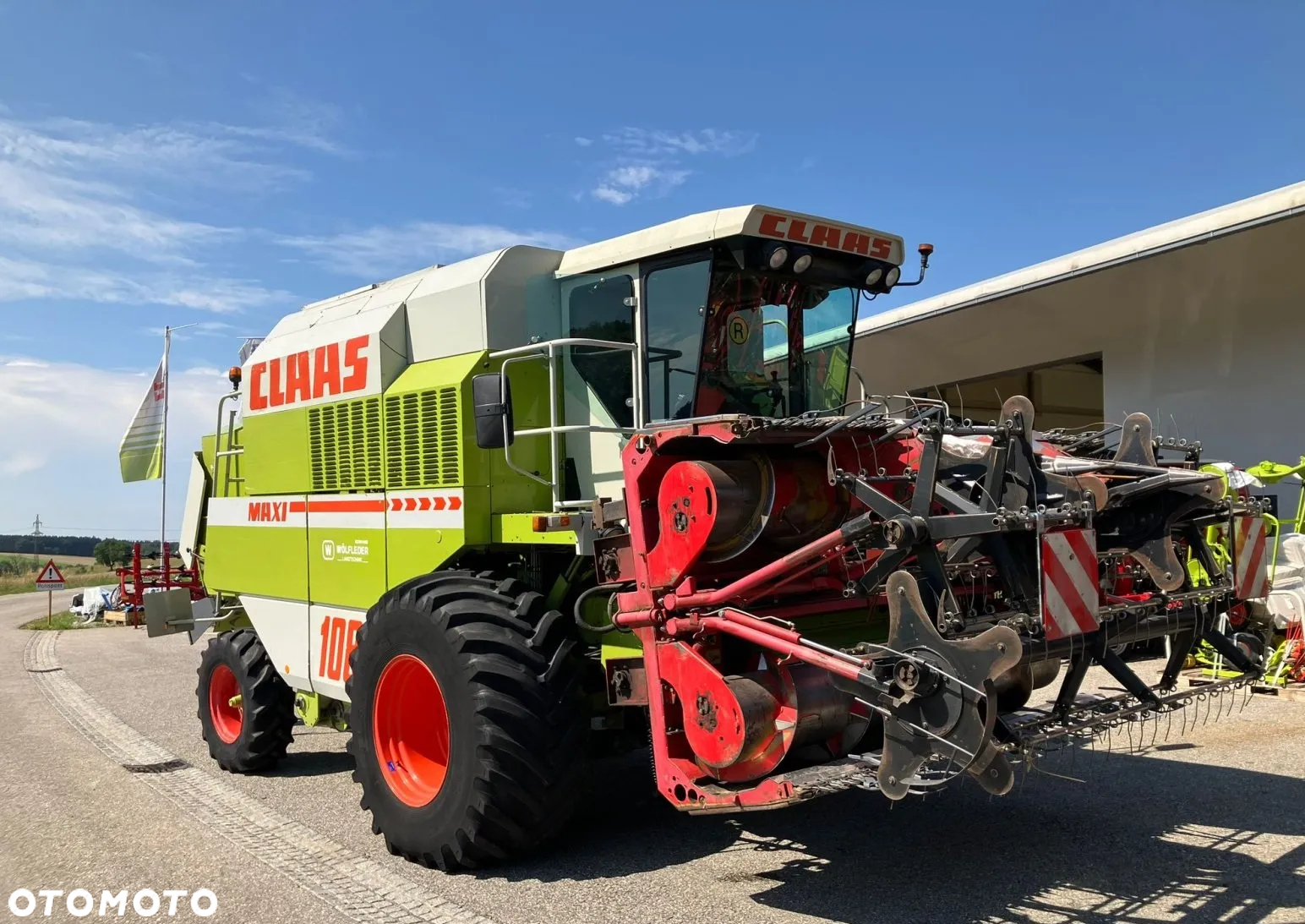 Claas Dominator 108 SL Kombajn zbożowy , 6-cylindrowy mercedes, ROK 1992, 221 KM - 2