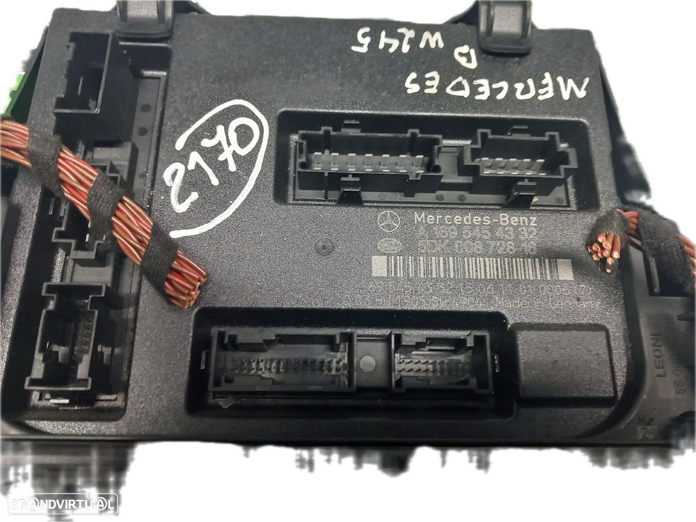 Módulo Eletrónico Mercedes-Benz A-Class (W169) - 3