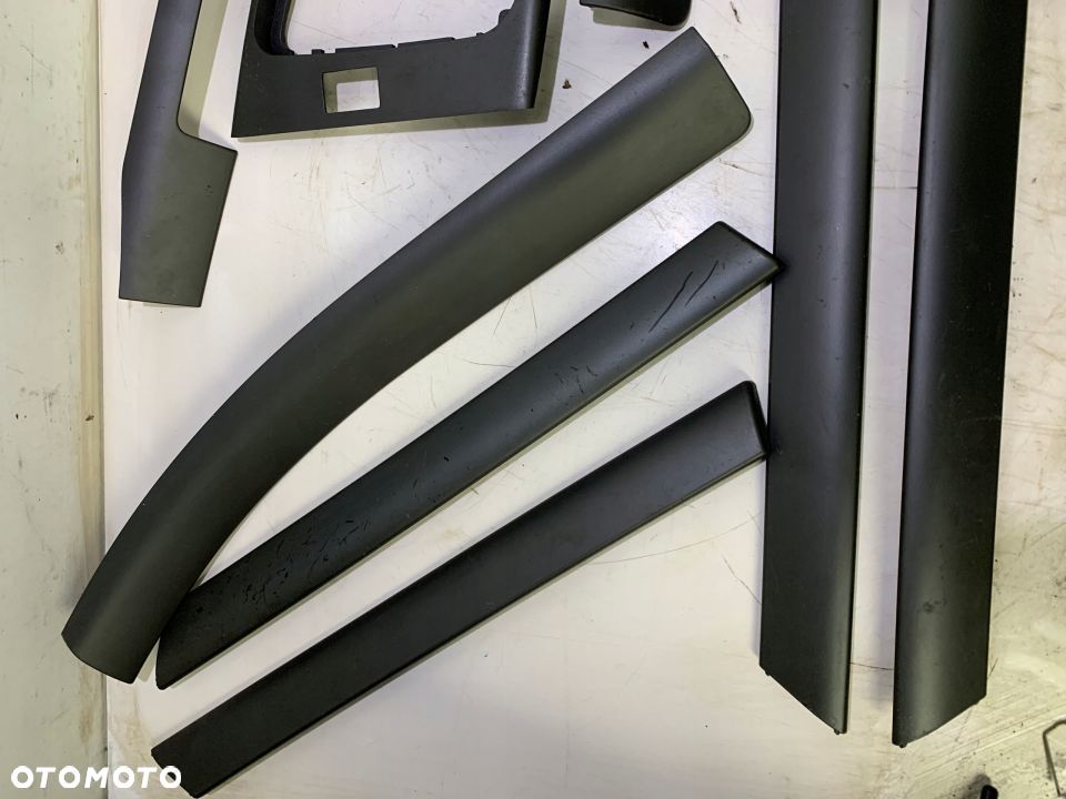 DEKORY LISTWY WEWNĘTRZNE KOMPLET SZARE BMW E46 - 3