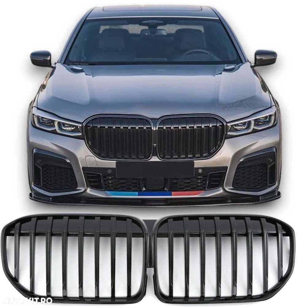 Grile Nari M Performance Simple BMW G11 G12 LCI Facelift, Negru Lucios - 2