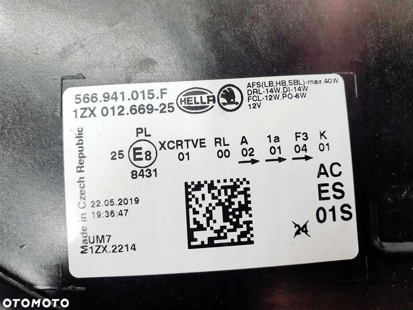 SKODA KODIAQ 17-21r LEWA LAMPA PRZÓD FULL LED ORY EU - 11