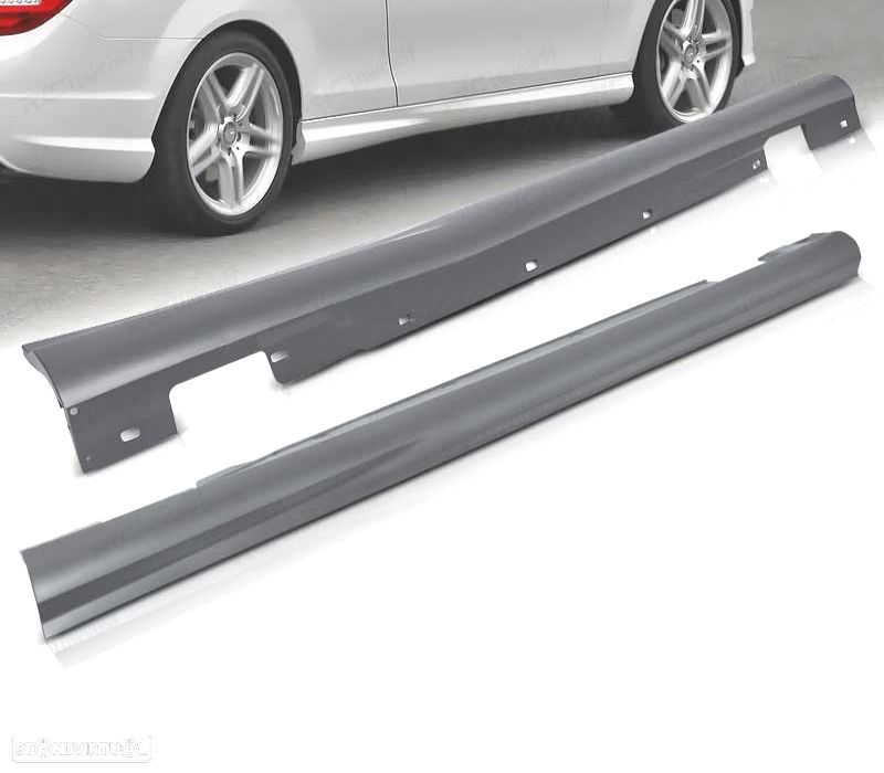 EMBALADEIRAS MERCEDES C204 COUPE 11-14 LOOK AMG - 2