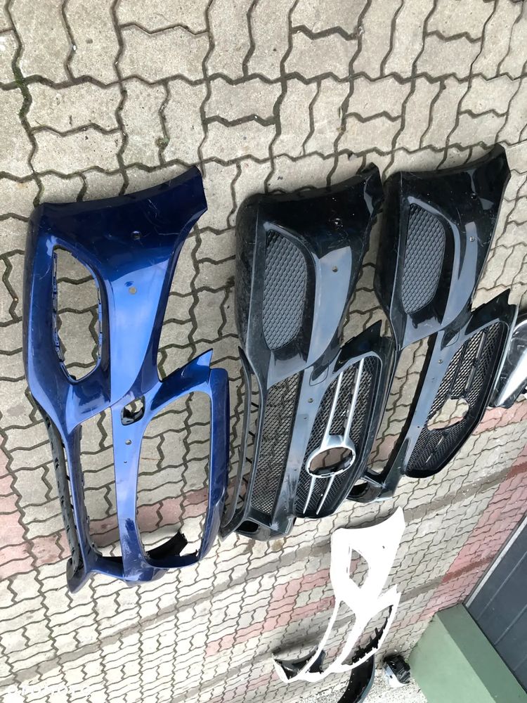 Zderzak przód przedni grrill Mercedes C-Klasa w205 AMG - 3