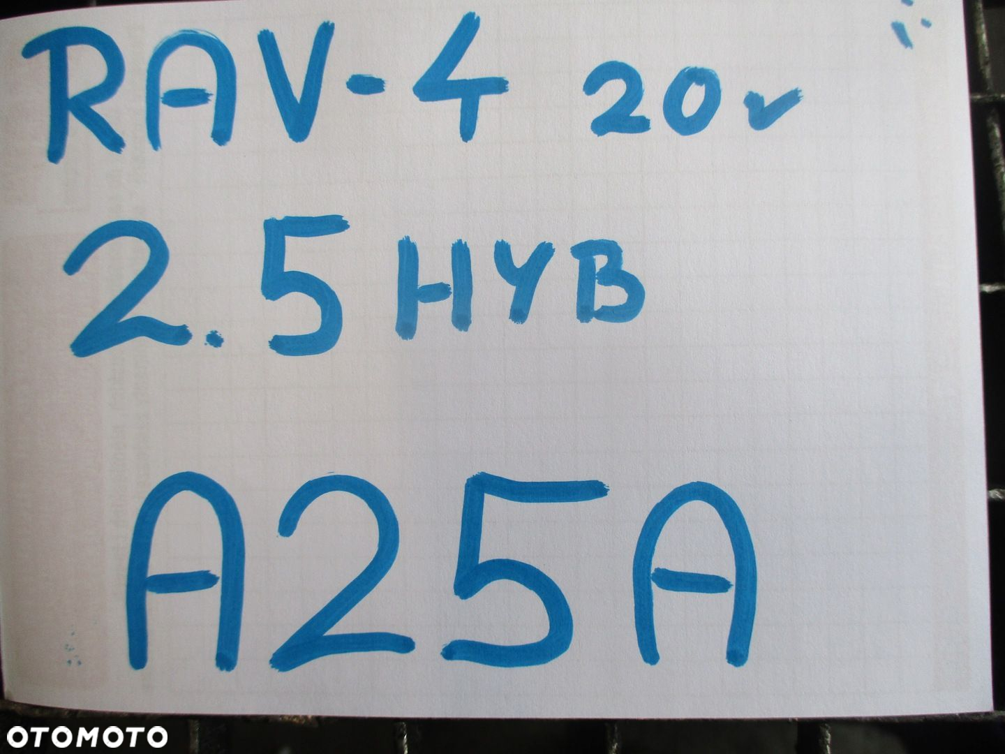 Silnik motor TOYOTA RAV4 2,5i HYBRID A25A 20r - 4