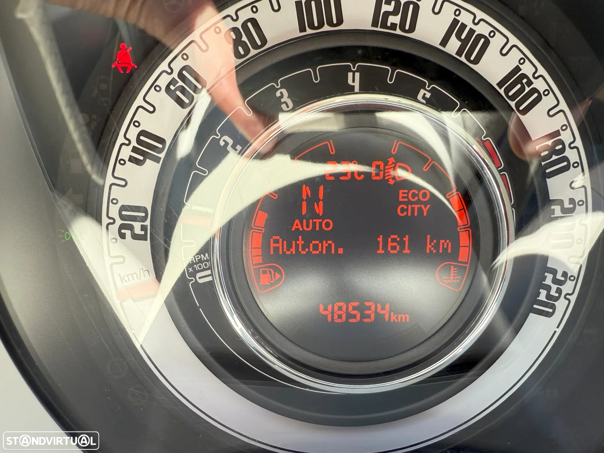 Fiat 500C 1.2 Lounge Dualogic - 27