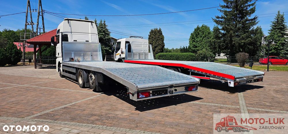 Zabudowa laweta pomoc drogowa ciężarowe 26 TON 3 ośka man tgx MOTO-LUK małopolska - 1