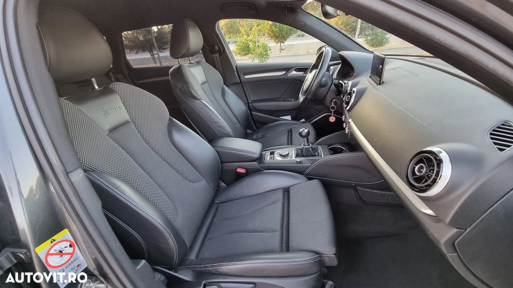 Audi A3 1.6 TDI ack (clean diesel) S line Sportpaket - 8