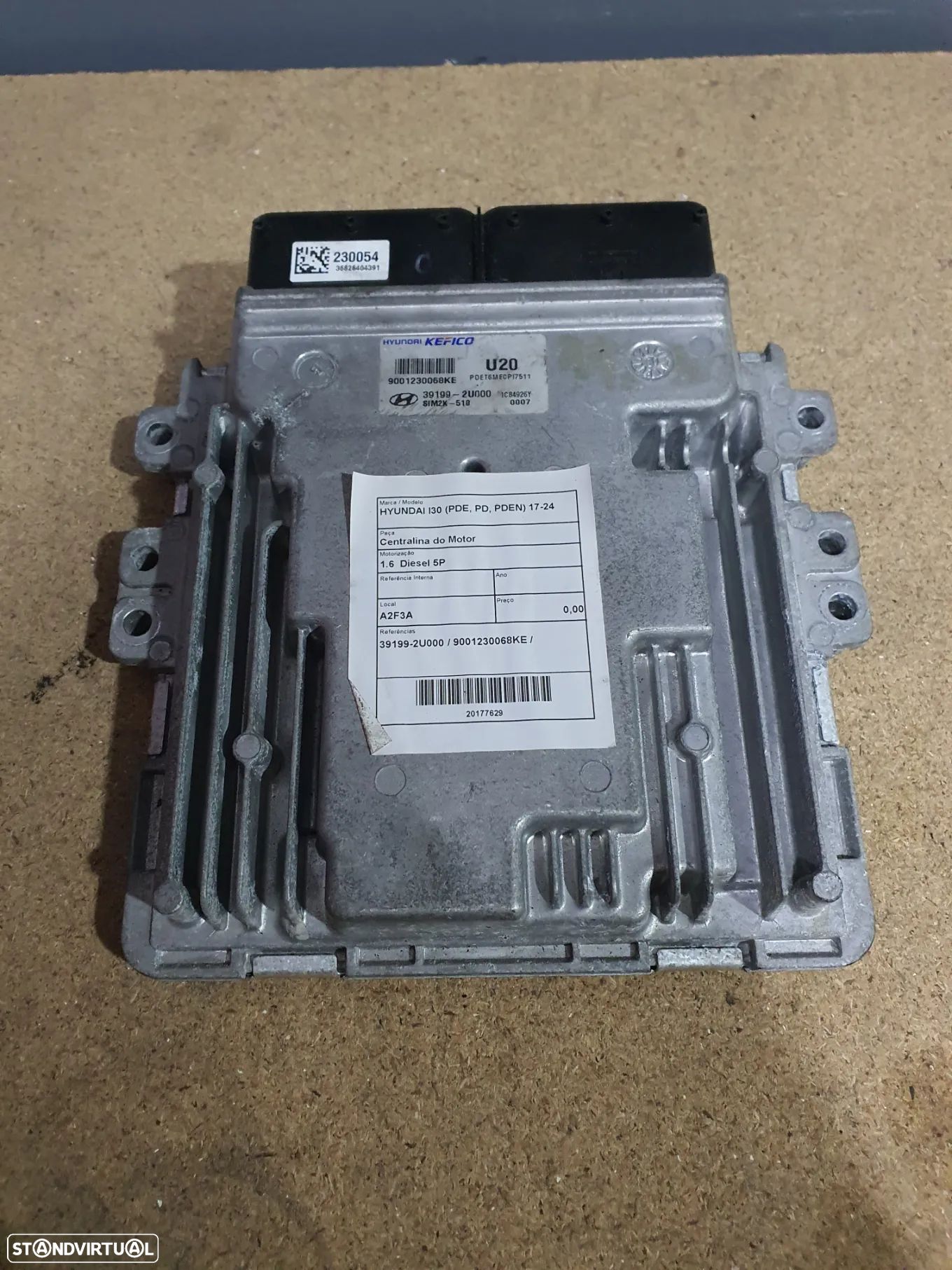 CENTRALINA DO MOTOR HYUNDAI / 391992U000 - 1