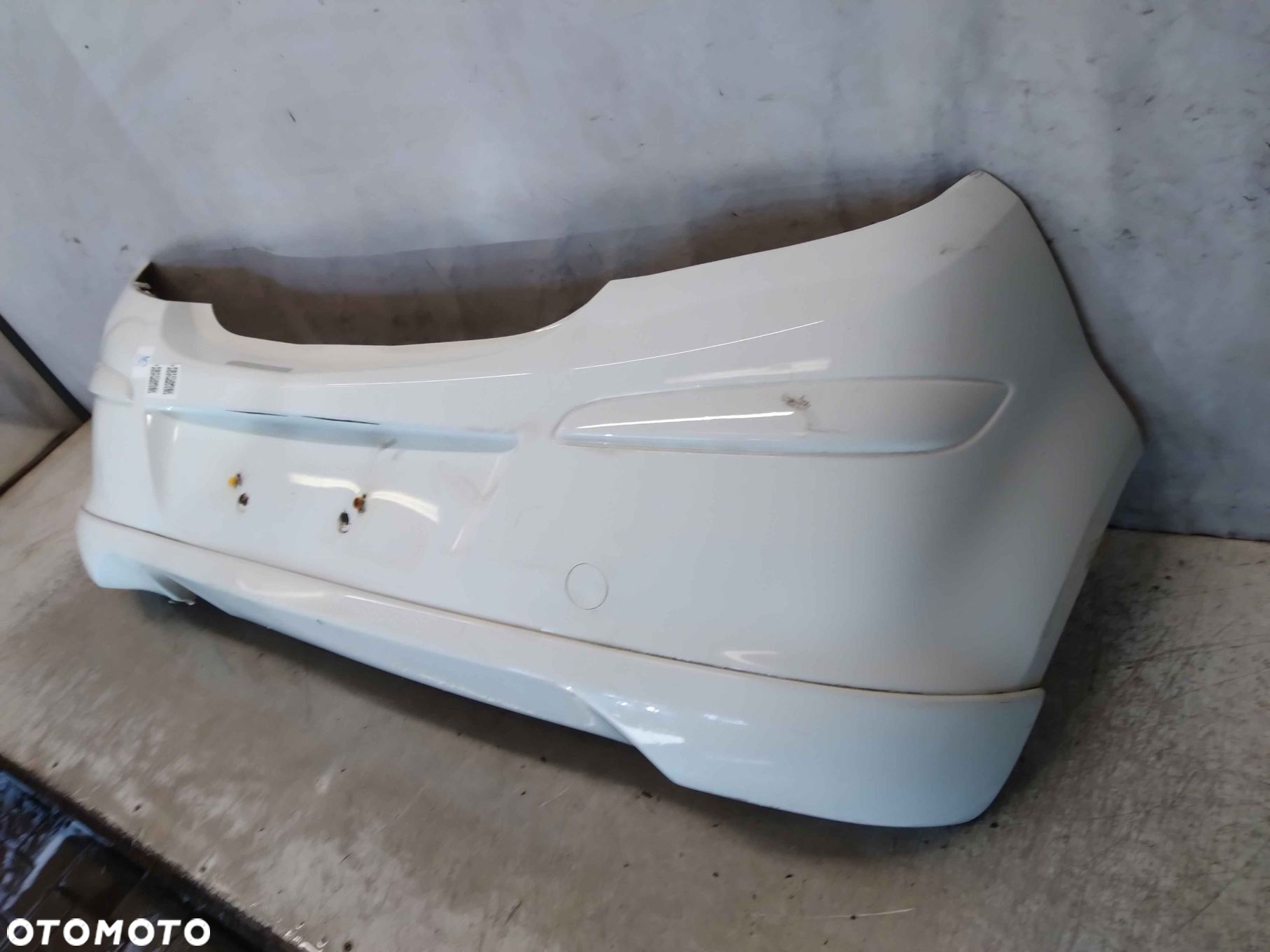 ^ ZDERZAK TYŁ TYLNY DO OPEL CORSA D Y474 Z40R BIAŁY DOKŁAKDA ! - 2