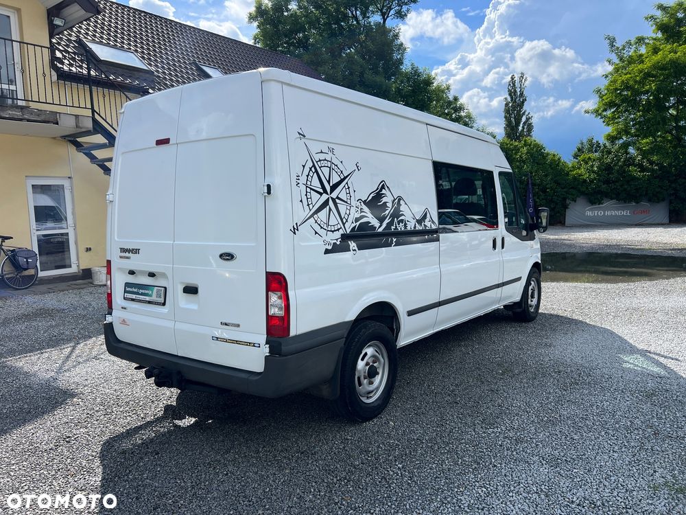 Ford Transit Furgon Brygadowy Doka 6 os. 4x4 AWD L3H2 2.4 TDCI 140KM Webasto HAK - 9