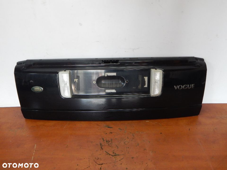 Klapa bagażnika burta tył Range Rover vogue L322 01-12 LPC697 czarna Łuków części