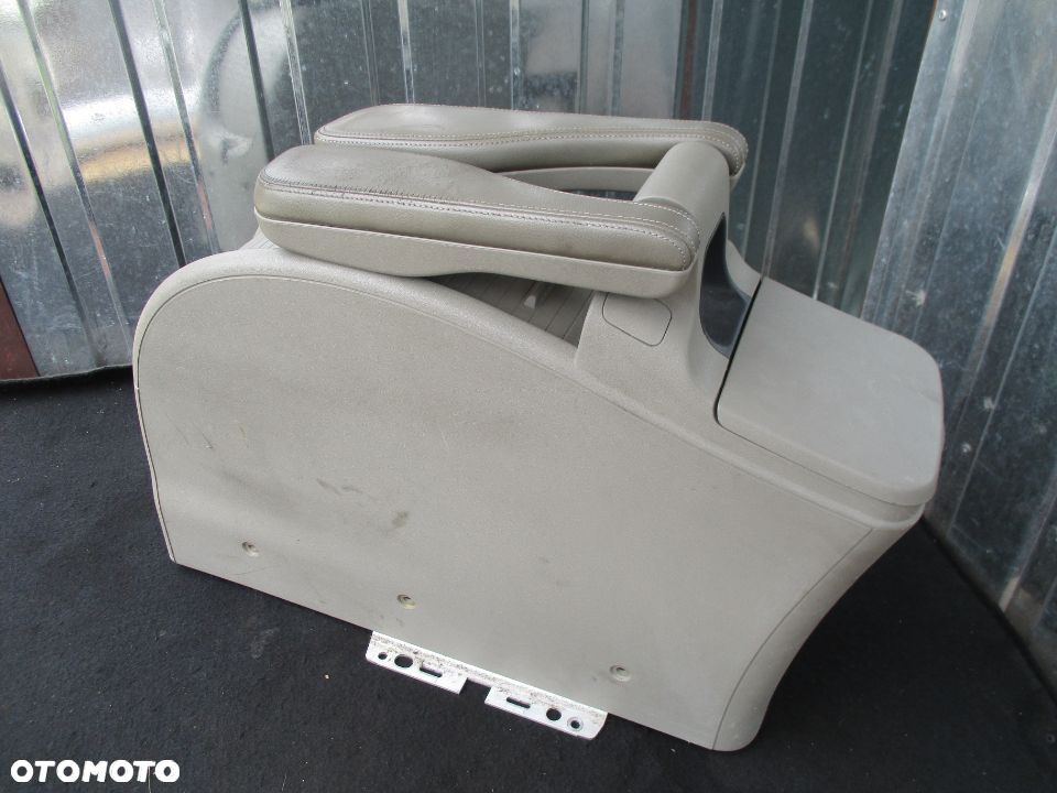 Tunel środkowy podłokietnik skórzany skóra Renault Scenic 2 - 1