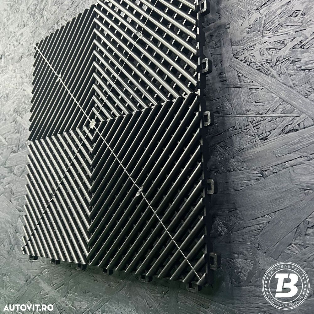 Pardoseala Modulara pentru Garaj si Ateliere Detailing - Negru - 11