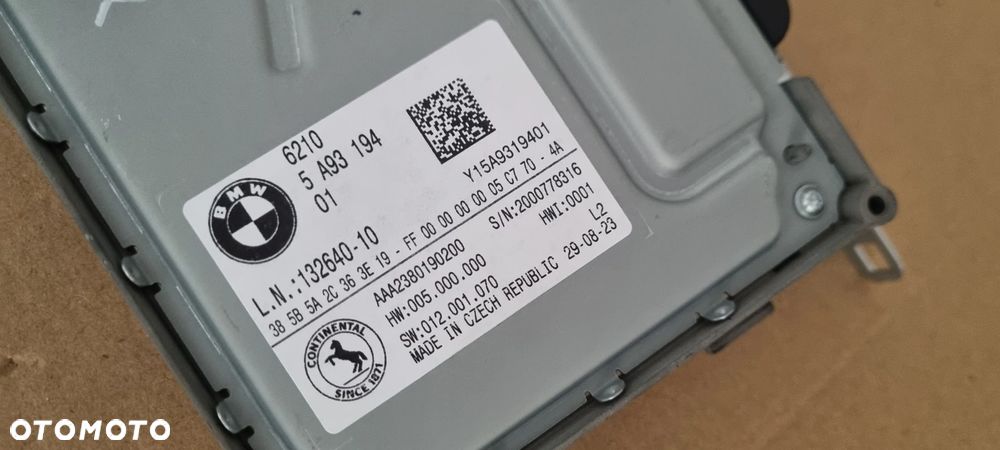 BMW XM G09 2022- Moduł Sterownik Licznika Oryginał Demontaż - 4