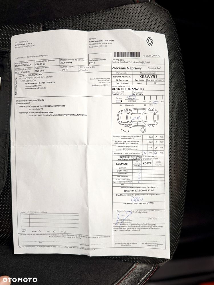 Renault Arkana 1.6 E-TECH R.S Line MMT - 32