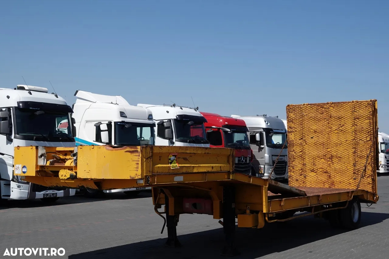Louault CAMION LOUAULT / RAMPE HIDRAULICE / TROLIU / IMPORTAT - 5