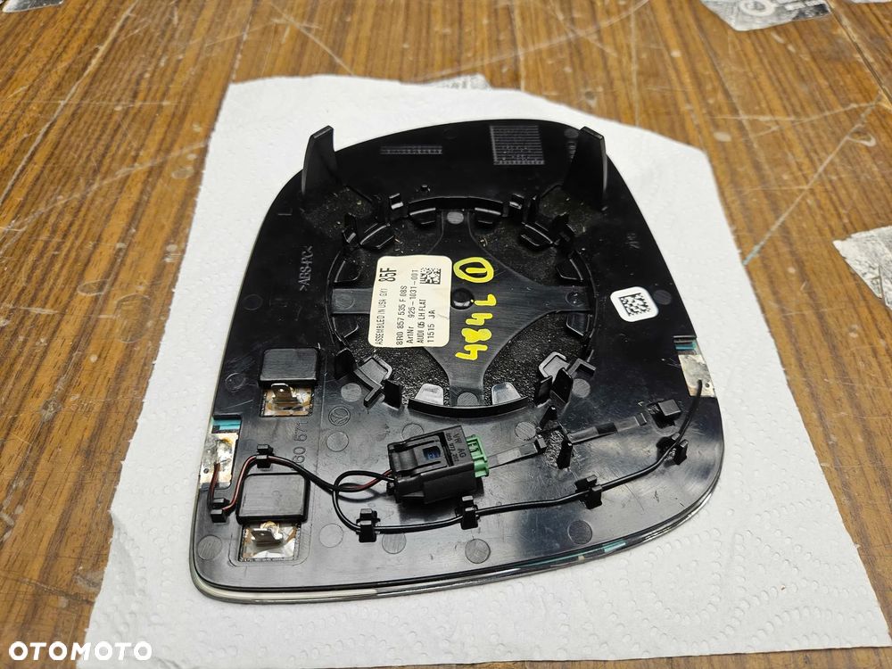 Szkło Lusterko Wkład Wkłady 8R0857535 F 8R0857536 M Fotochrom Lewy Prawy AUDI Q5 Q7 Podgrzewane Oryginalne 2013r - 20