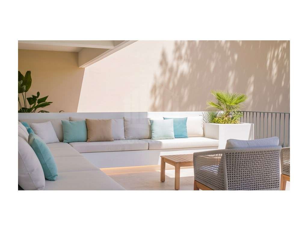 Apartamento T2 Novo com Terraço e Vista Mar em Empreendimento de Qu... - Grande imagem: 3/20